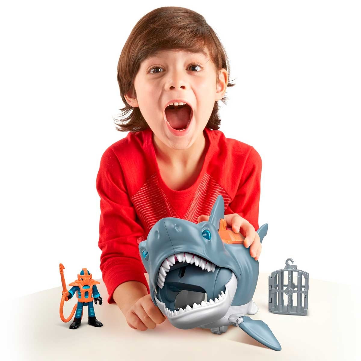 Fisher-Price Tiburón Mega Mordida Mattel