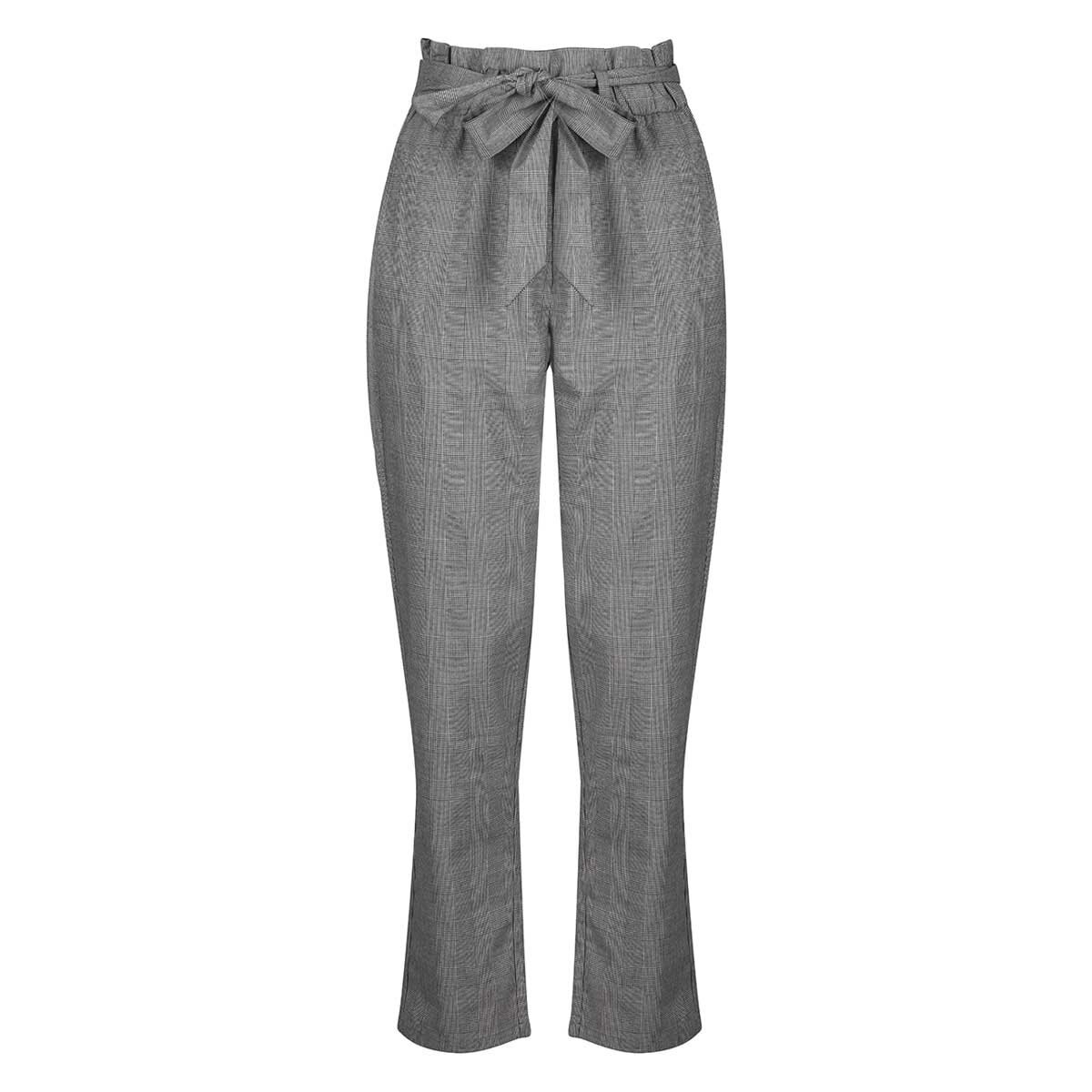 Pantalón Estampado Cuadros Bolsa Voltaire & Voltaire