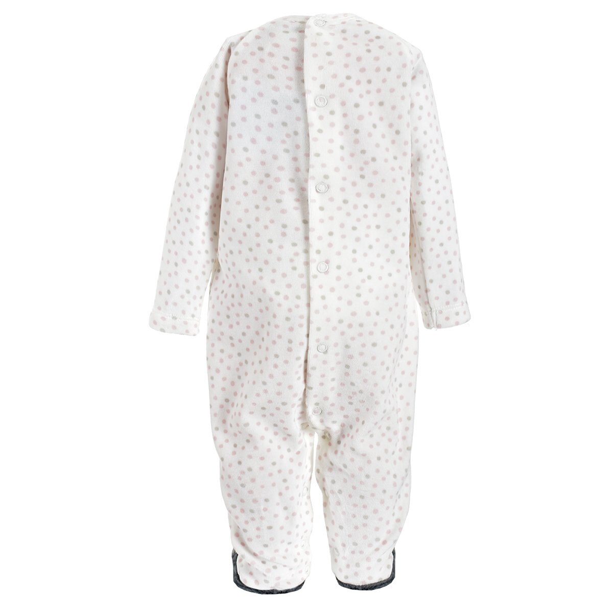 Mameluco Velour Estampado Carosello Crg219-Ag1932B