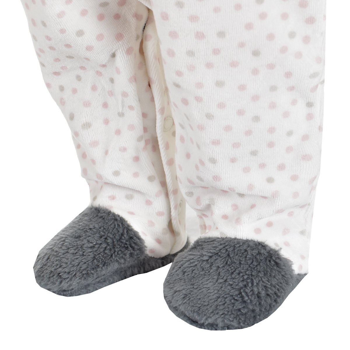 Mameluco Velour Estampado Carosello Crg219-Ag1932B