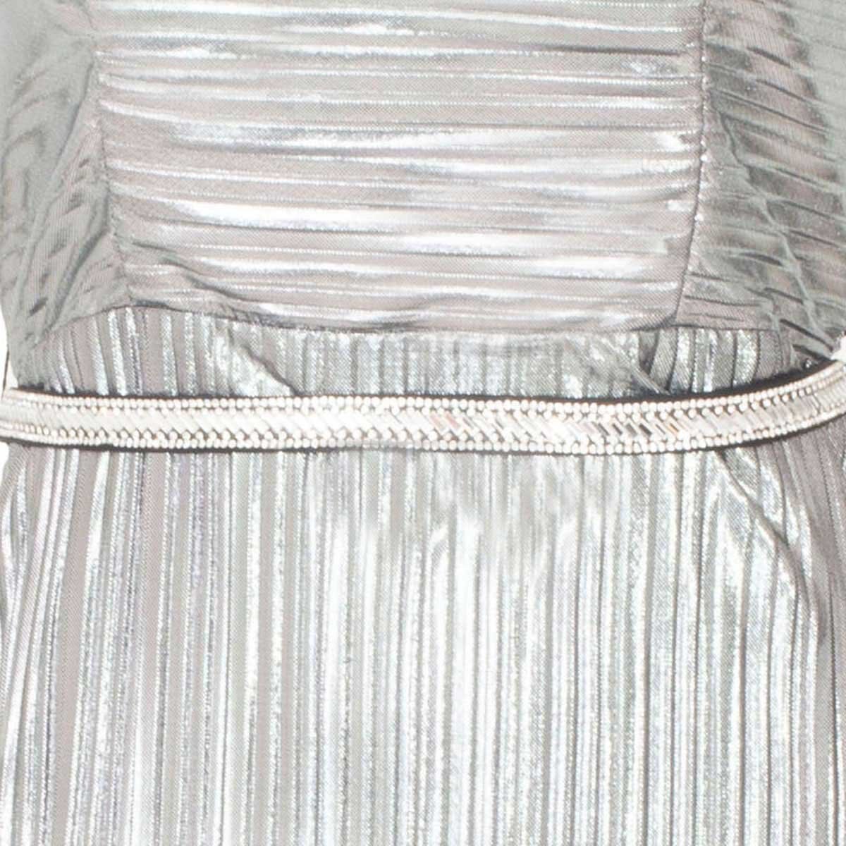 Vestido Recto con Adorno en Cuello Noshe