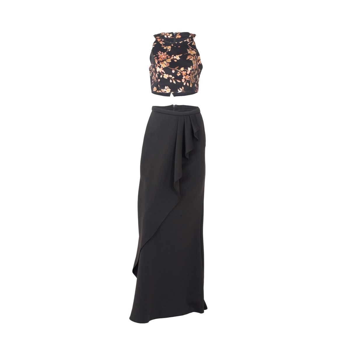 Vestido de 2 Piezas con Top Estampado Noshe