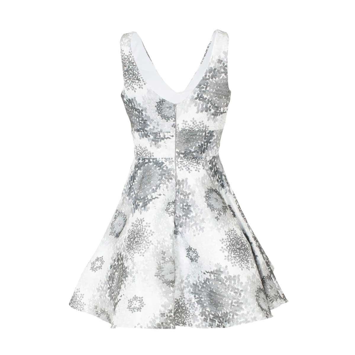 Vestido Estampado Y Escote en V Noshe