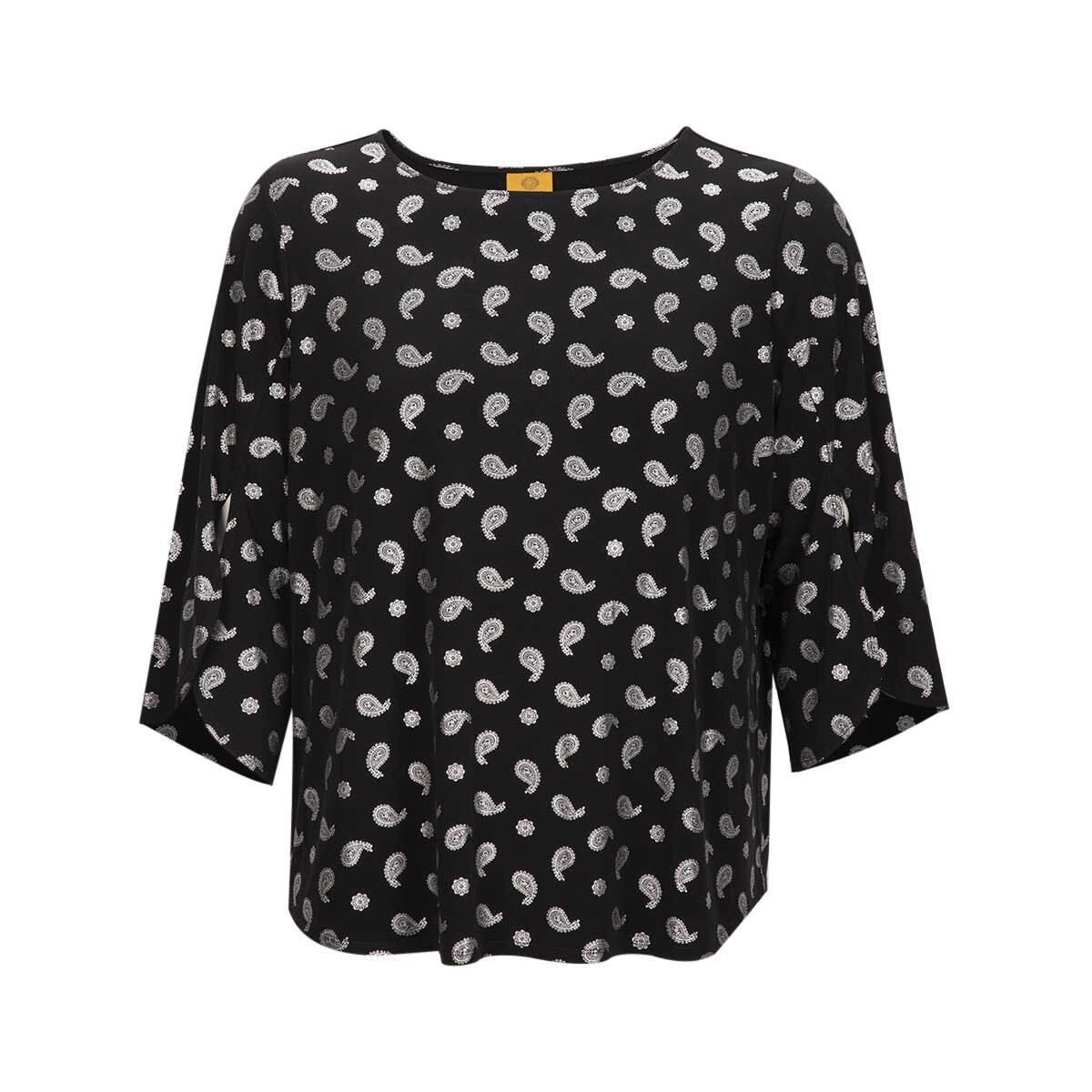 Blusa para Dama Estampada con Manga 3/4 Ruby Rd