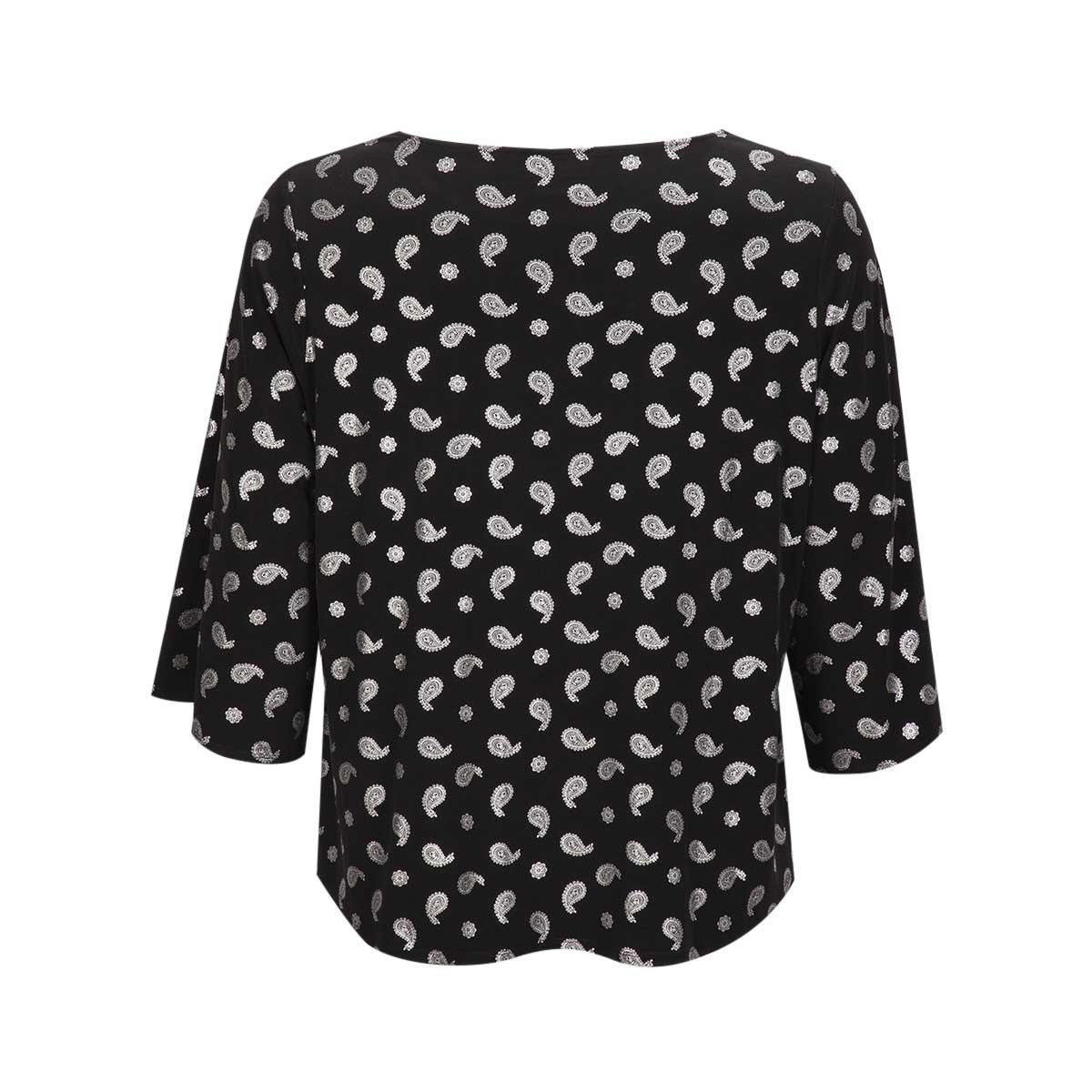 Blusa para Dama Estampada con Manga 3/4 Ruby Rd
