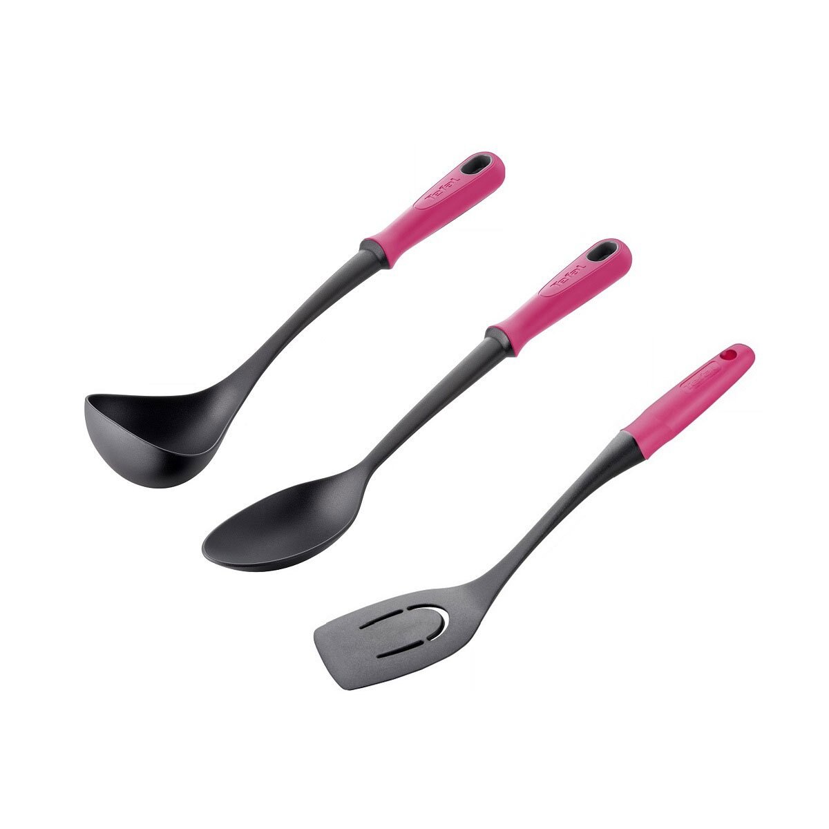 Set Cuchara Volteador Y Cucharon Soft Colors T-Fal