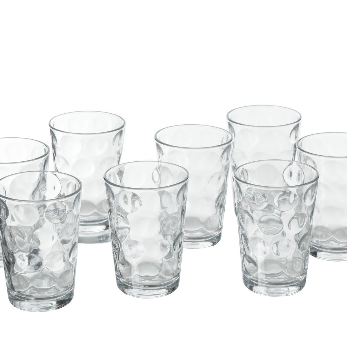 Set de 8 Vasos Transparentes Opus 7 Oz Pasabache