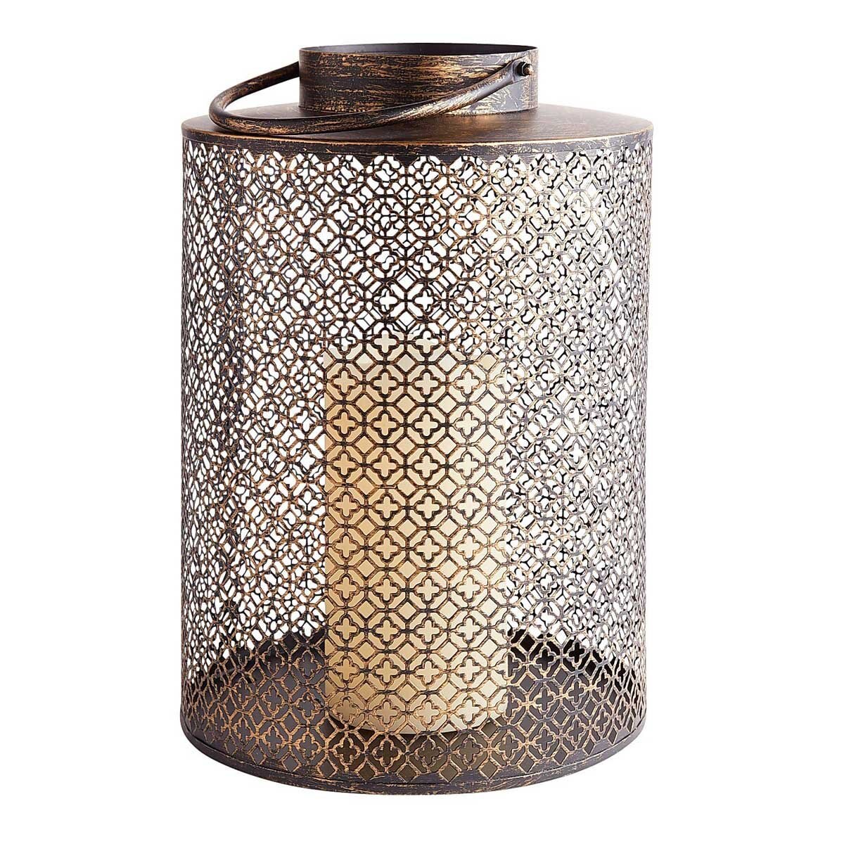 Linterna Metal Perforated 10X14 Pier 1 Imports