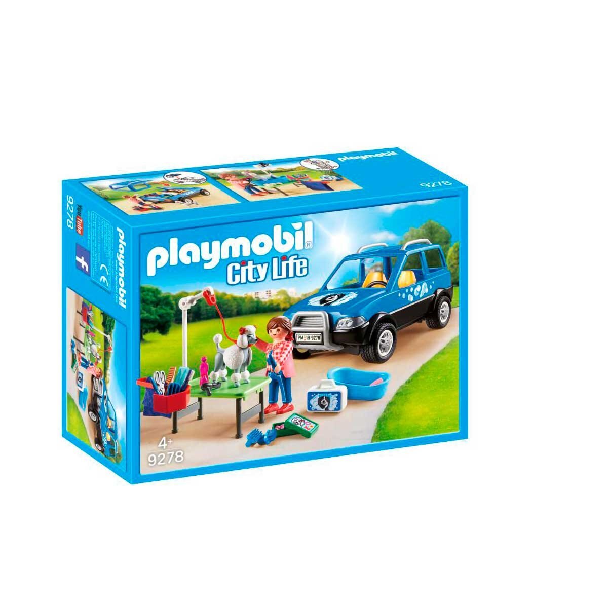 Coche Estética de Perros Playmobil