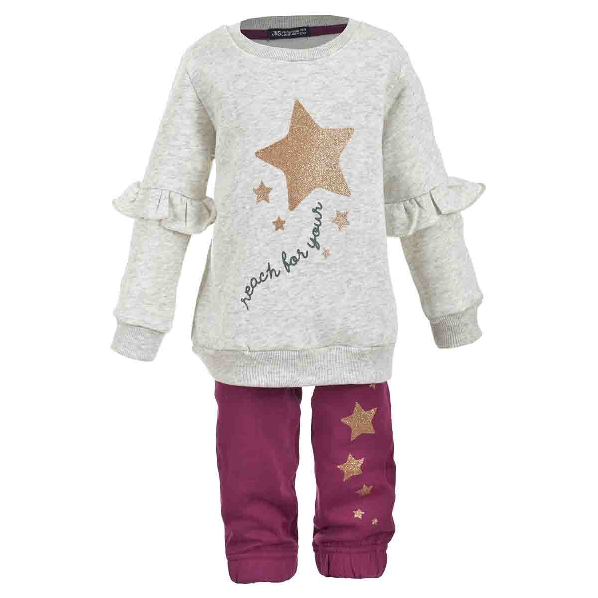 Set de Sudadera y Leggings Estrellas Jeanious Baby