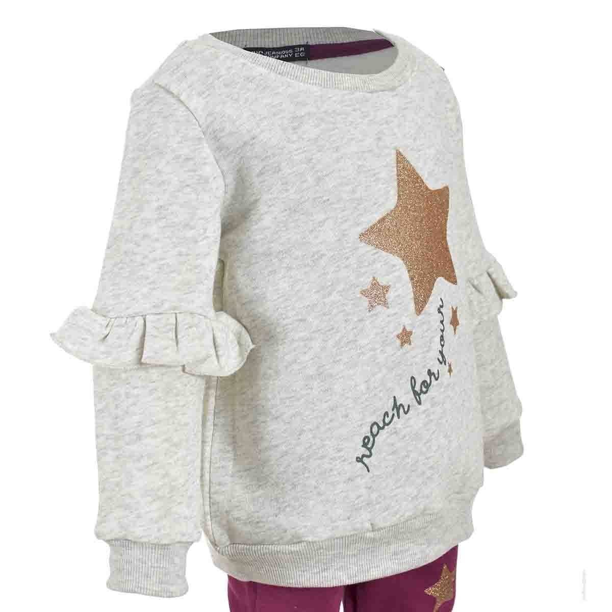 Set de Sudadera y Leggings Estrellas Jeanious Baby