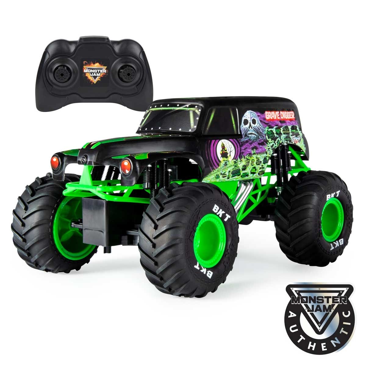 Jam Rc 1:15 Grave Digger Spin Master