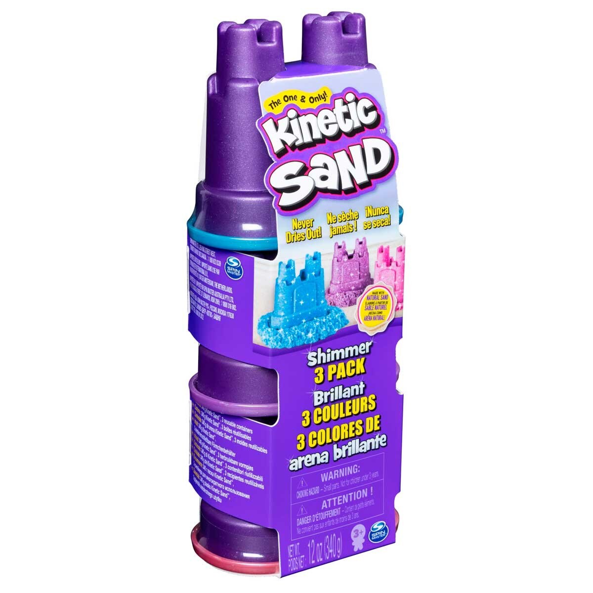Kinetic Sand Multipack Destellos Spin Master