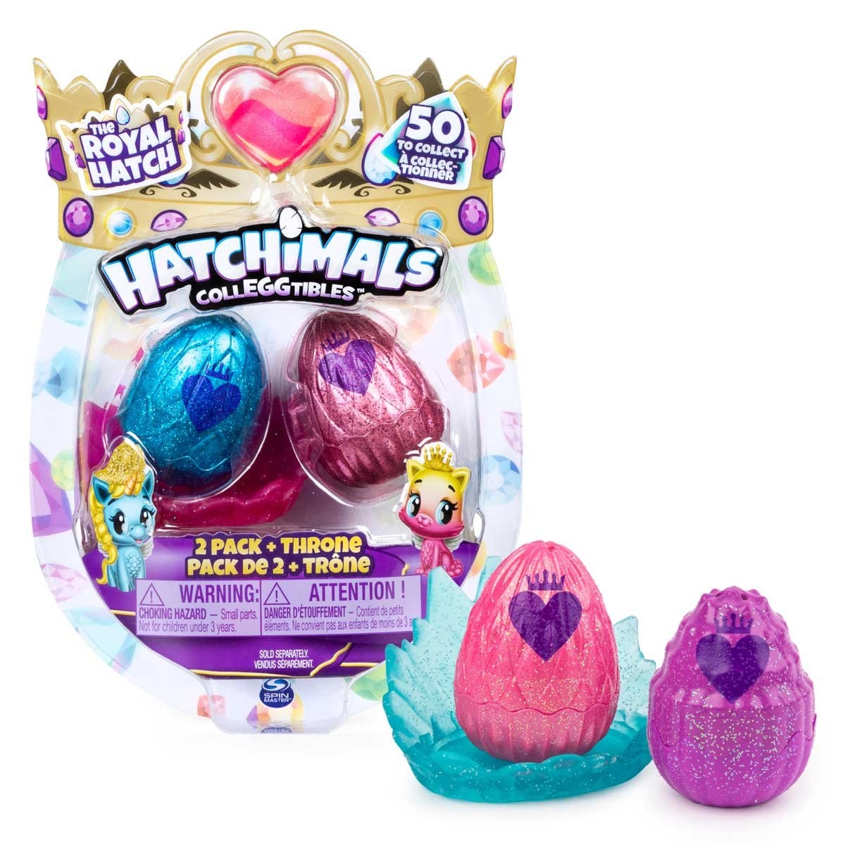 Hatchimals Coleccionables 2 Figuras + Nido Temporada 6 Spin Master