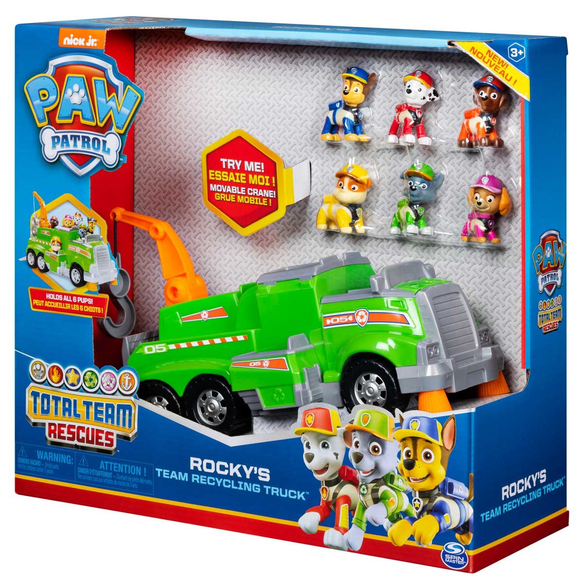 camion de rocky paw patrol