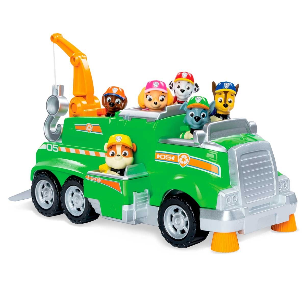 paw patrol con sus carros