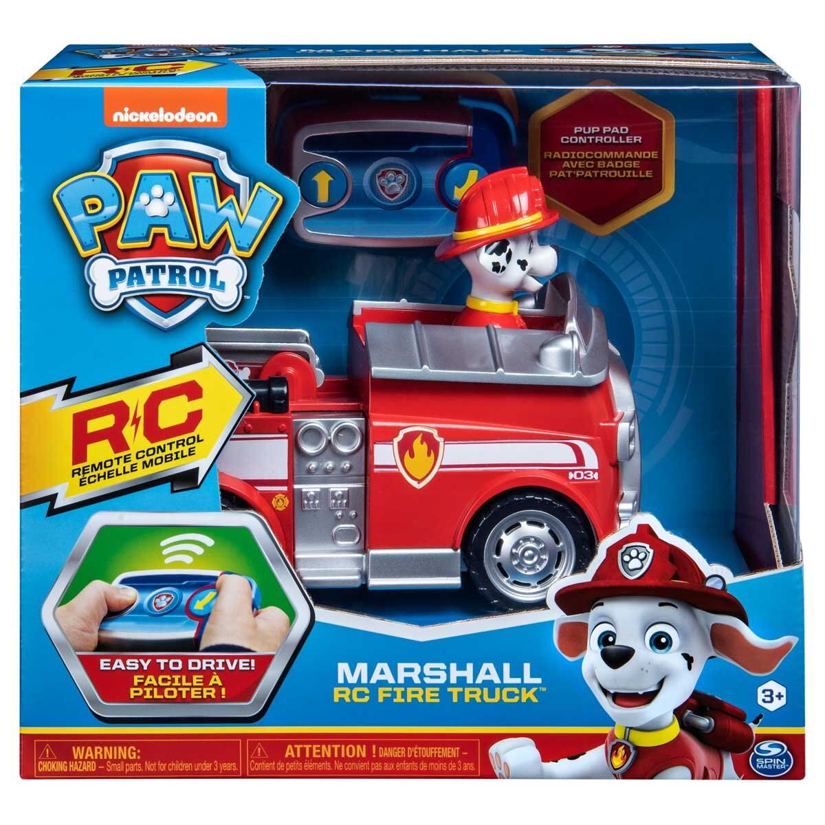 Paw Patrol Marshall Rc Firetruck Spin Master