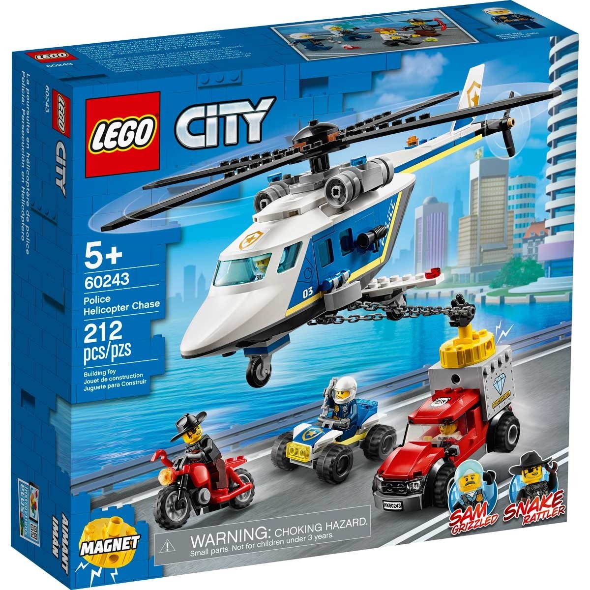 lego city persecución por la autopista