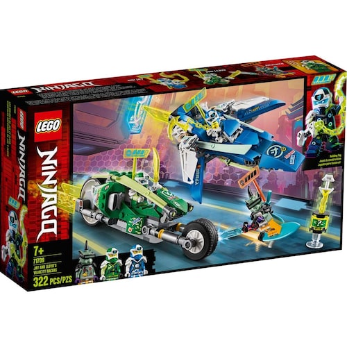 Vehículos Supremos de Jay Y Lloyd Lego Ninjago