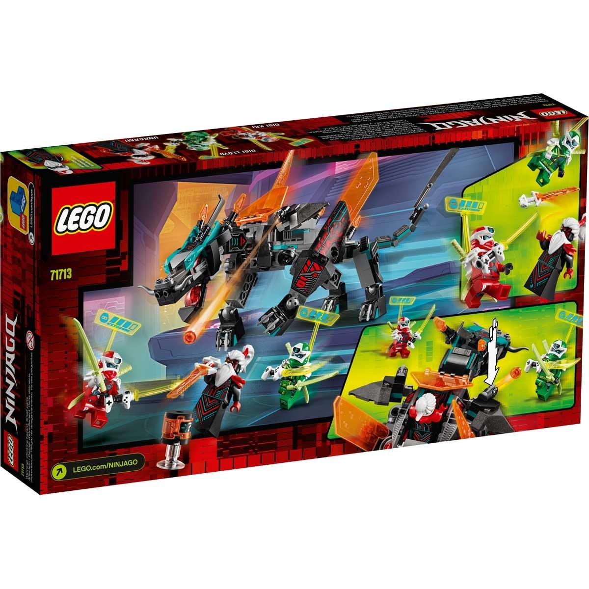 dragon dorado lego ninjago