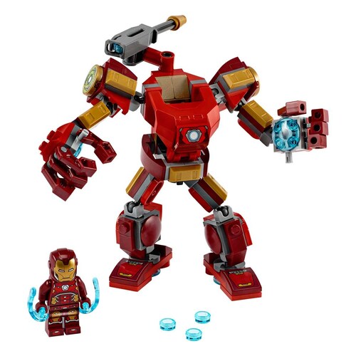 Armadura Robotica de Iron Man Lego Super Heroes Marvel