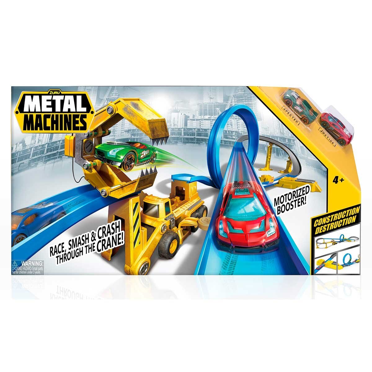 Metal Machines Pista de Juguete Policia Zuru