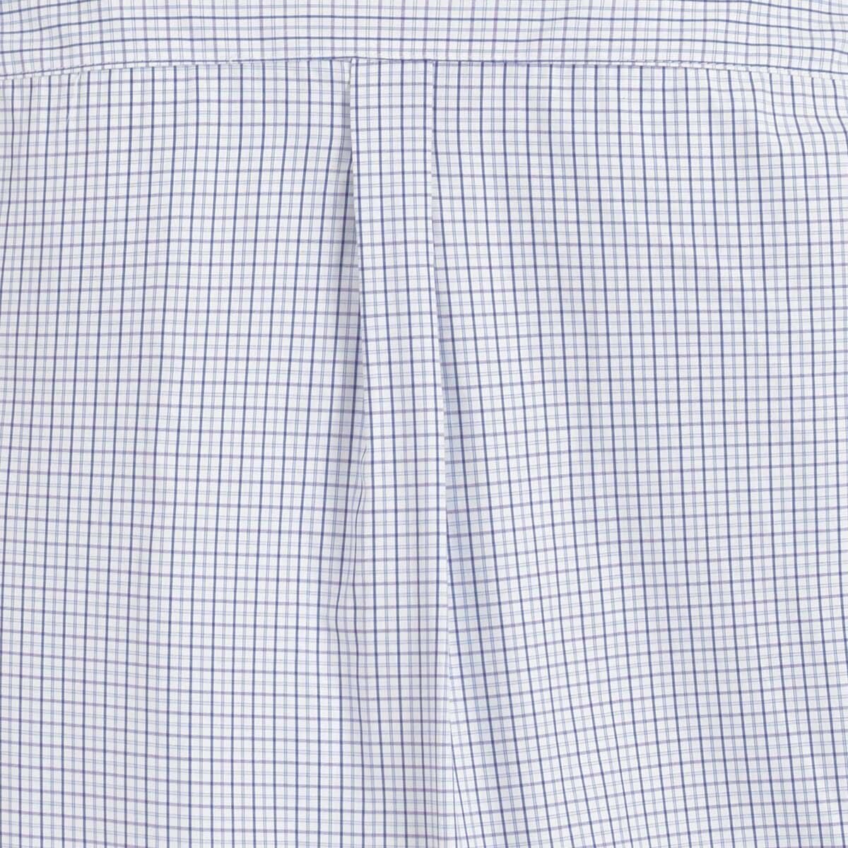 Camisa de Manga Larga con Cuadros Azul Polo Club Plus para Caballero