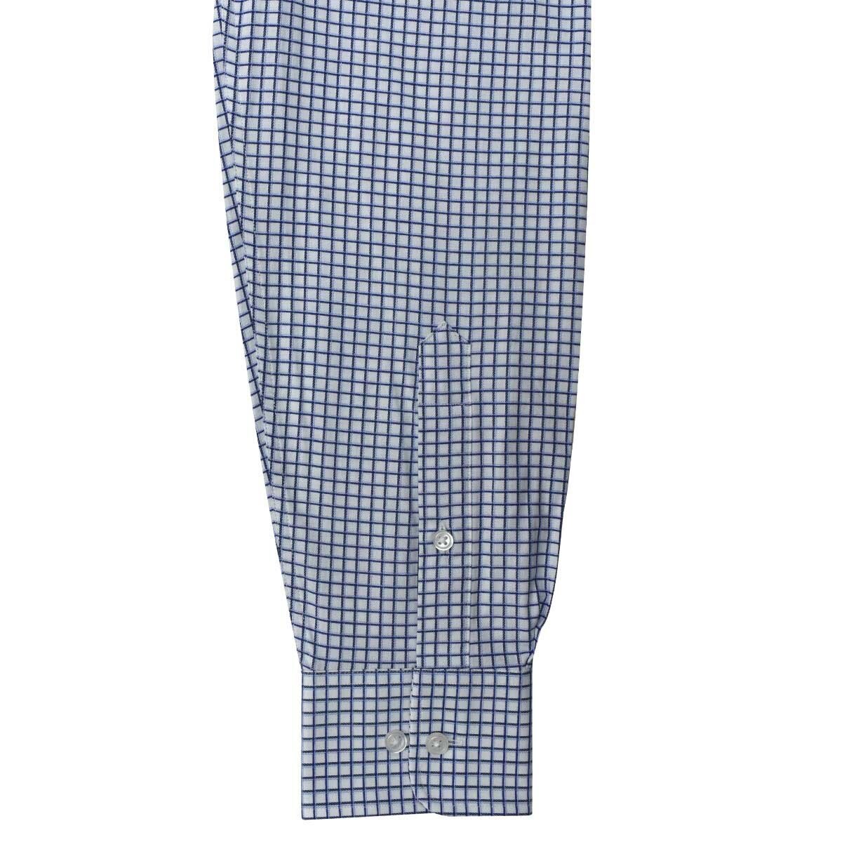 Camisa de Vestir Azul Combinado Corte Regular Tommy Hilfiger