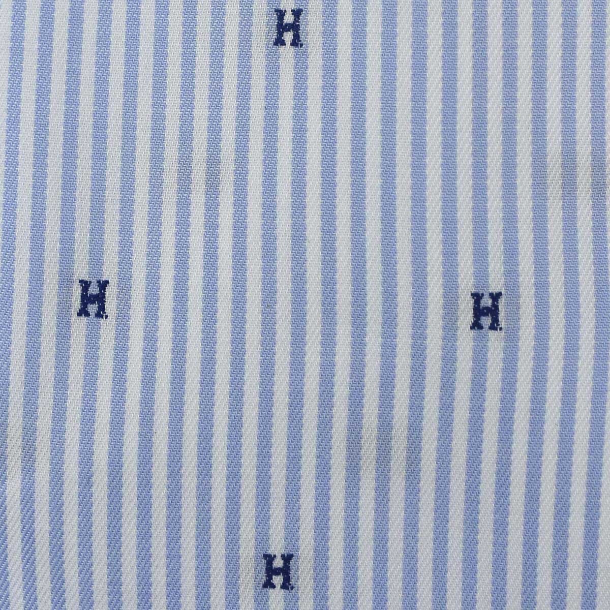 Camisa de Vestir Azul Combinado Corte Slim Tommy Hilfiger