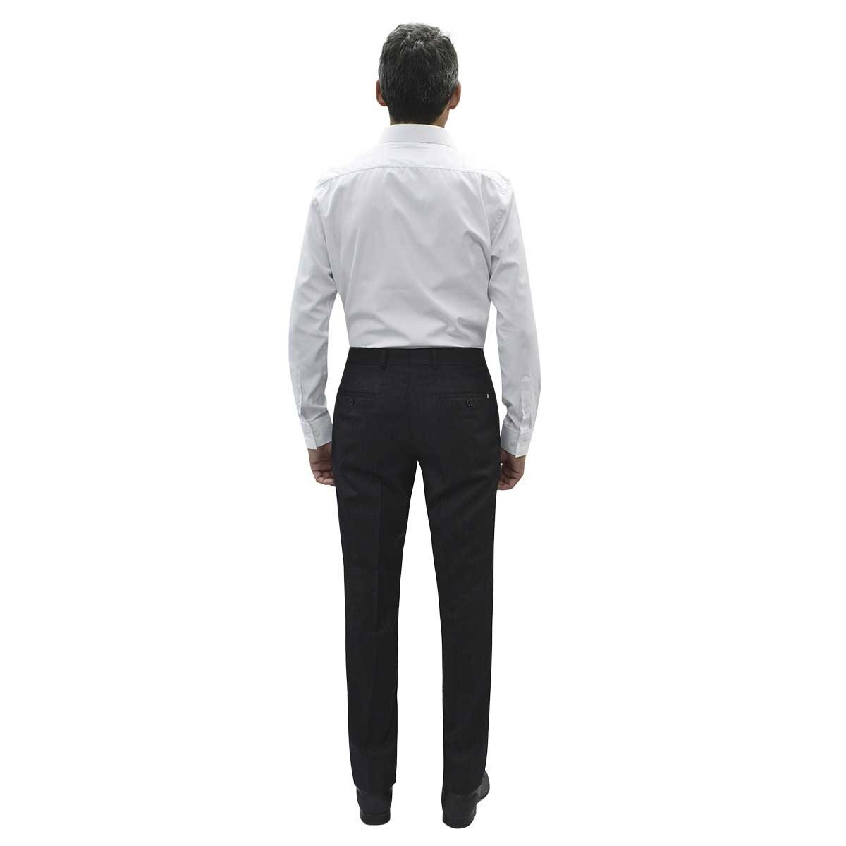 Camisa de Vestir Blanco Corte Slim Modelo Cavalier