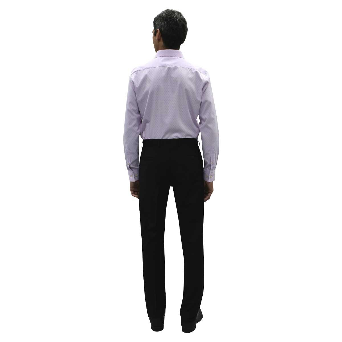 Camisa de Vestir Rosa Corte Slim Modelo Cavalier para Caballero