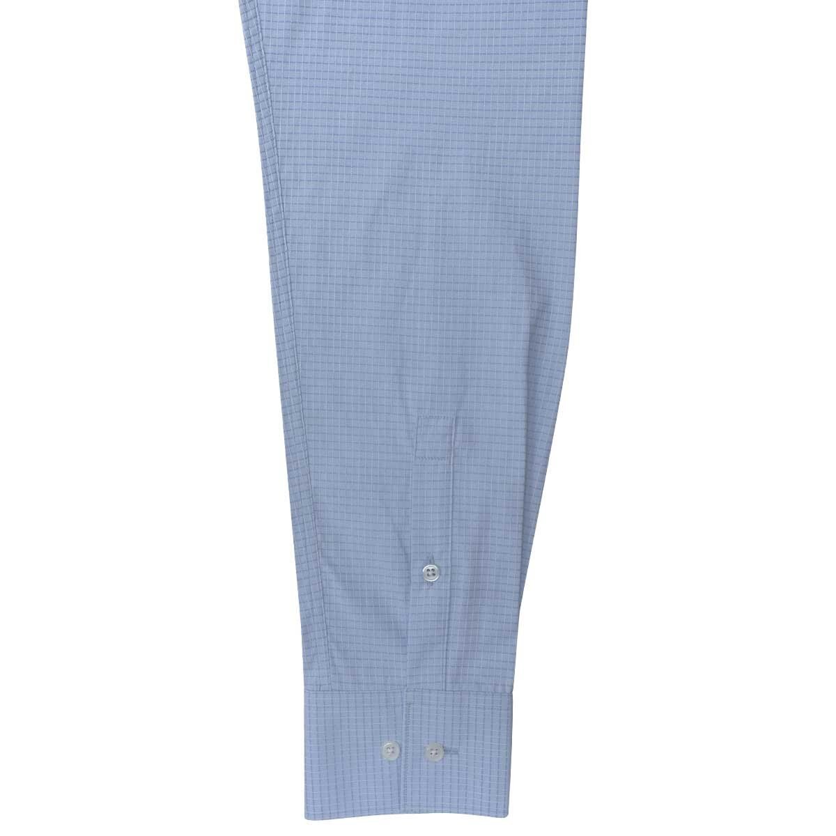 Camisa de Vestir Azul Medio Corte Ultra Slim Chaps