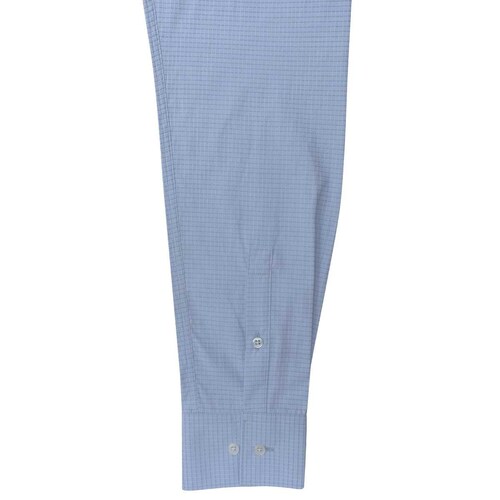 Camisa de Vestir Azul Medio Corte Ultra Slim Chaps para Caballero