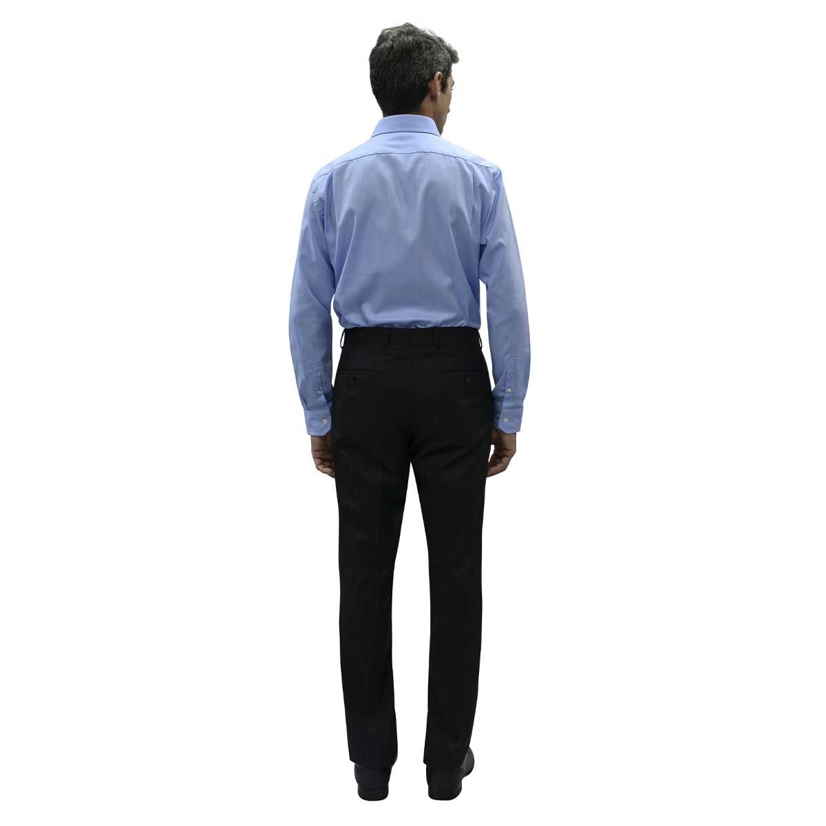 Camisa de Vestir Azul Medio Corte Regular Nautica para Caballero