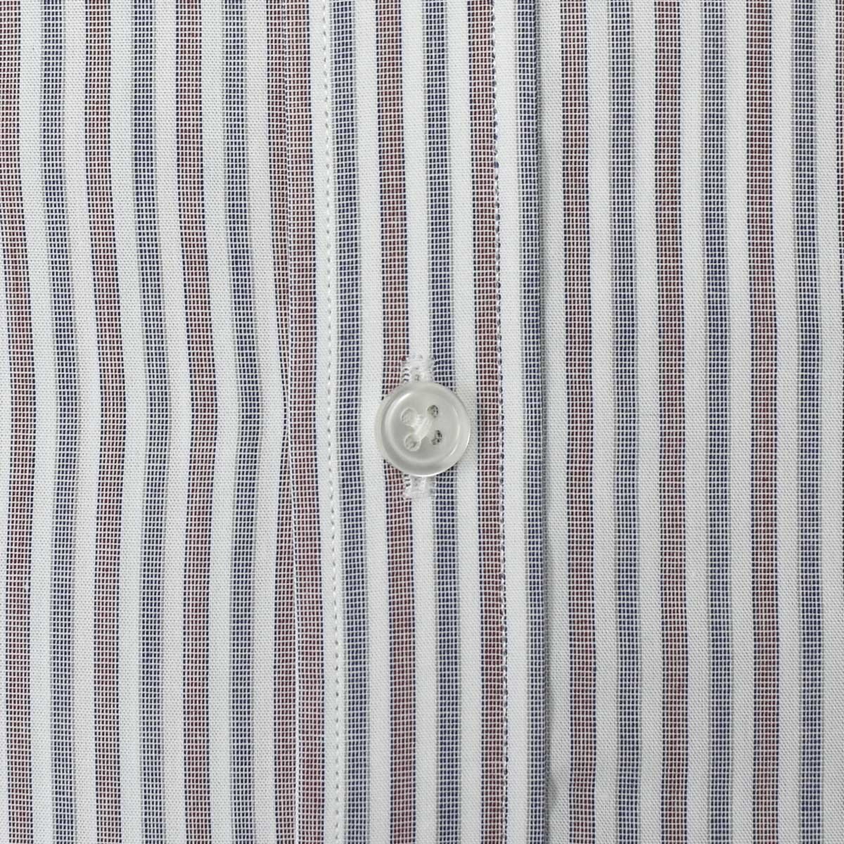 Camisa de Vestir Azul Combinado Corte Regular Tommy Hilfiger