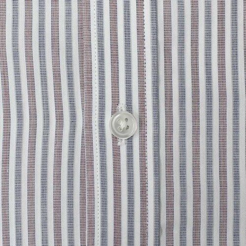 Camisa de Vestir Azul Combinado Corte Regular Tommy Hilfiger para Caballero