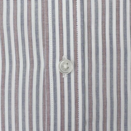 Camisa de Vestir Azul Combinado Corte Regular Tommy Hilfiger para Caballero