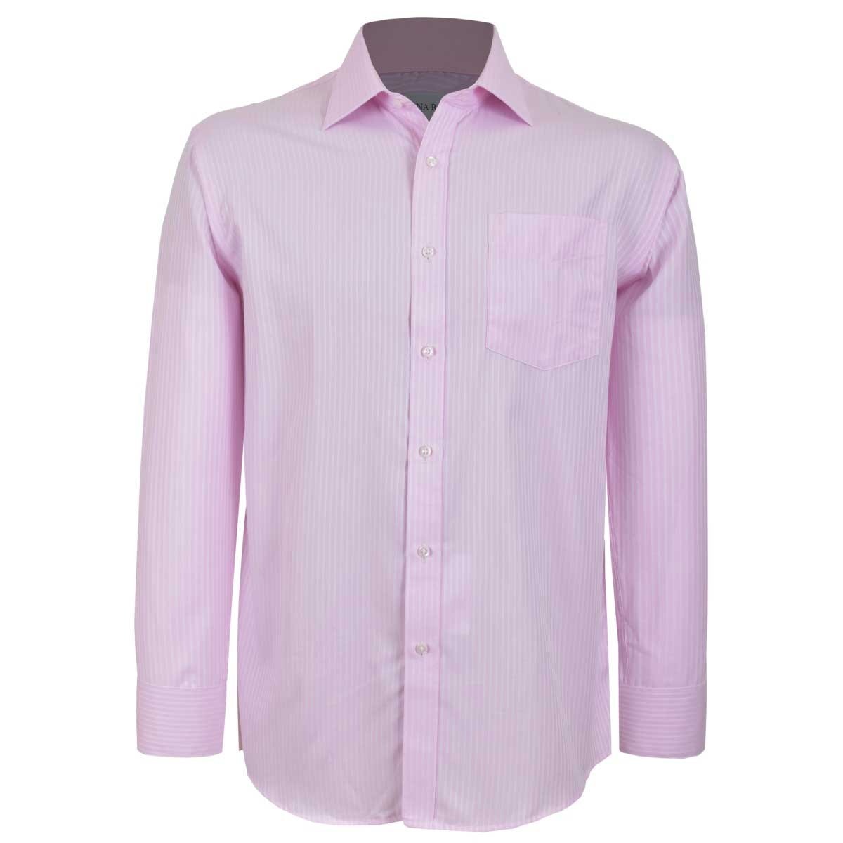 Camisa de Vestir Rosa con Manga Larga Nina Ricci