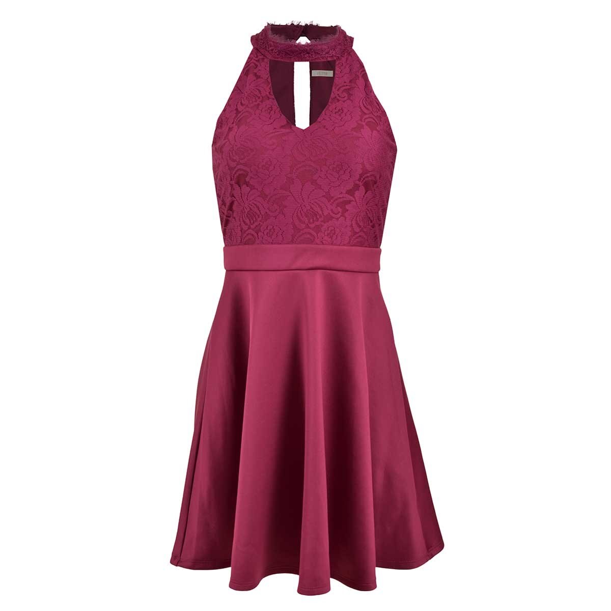 Vestido Corto Sin Mangas con Detalle Life Styler