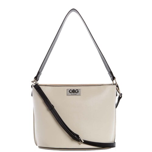 Bolso Brannon Tipo Bucket Color Beige Multi G By Guess