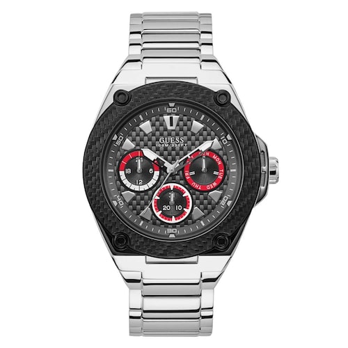 Reloj para Caballero Legacy Plata Guess W1305G1