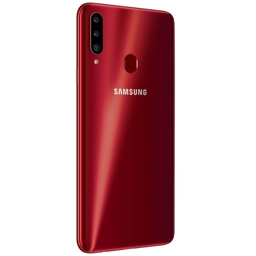 Celular Samsung A207 A20S Color Rojo R9 (Telcel)