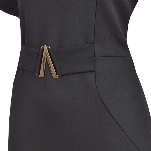 Vestido Negro Liso Life Styler para Mujer