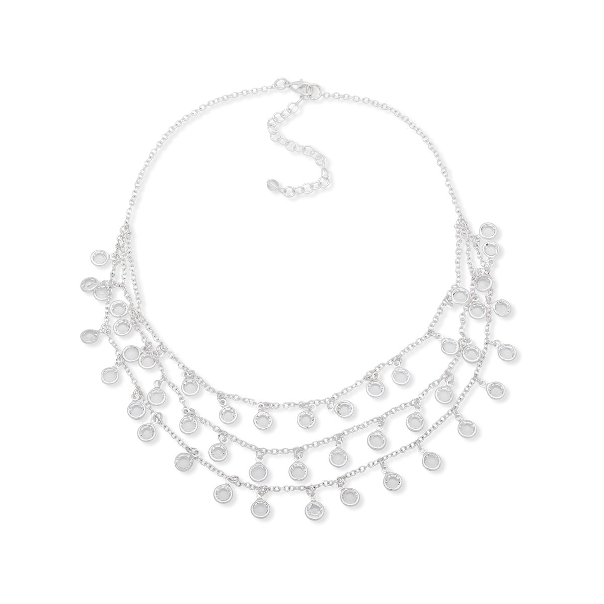 Collar de Acero Plateado You\'re Invited