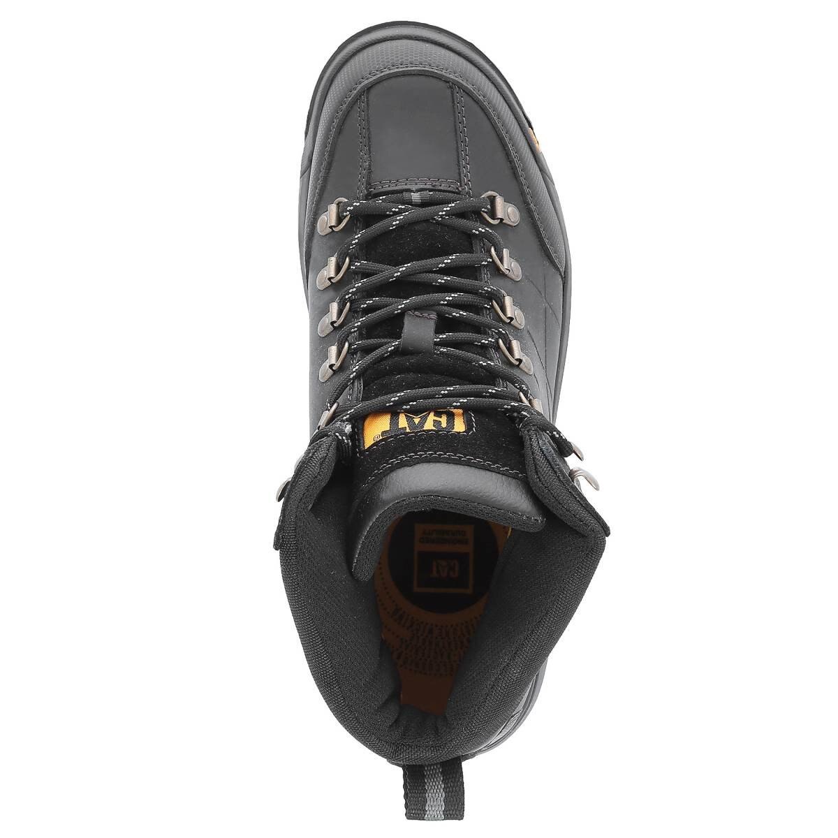 Bota de Piel Negra P723449M4M Caterpillar para Hombre