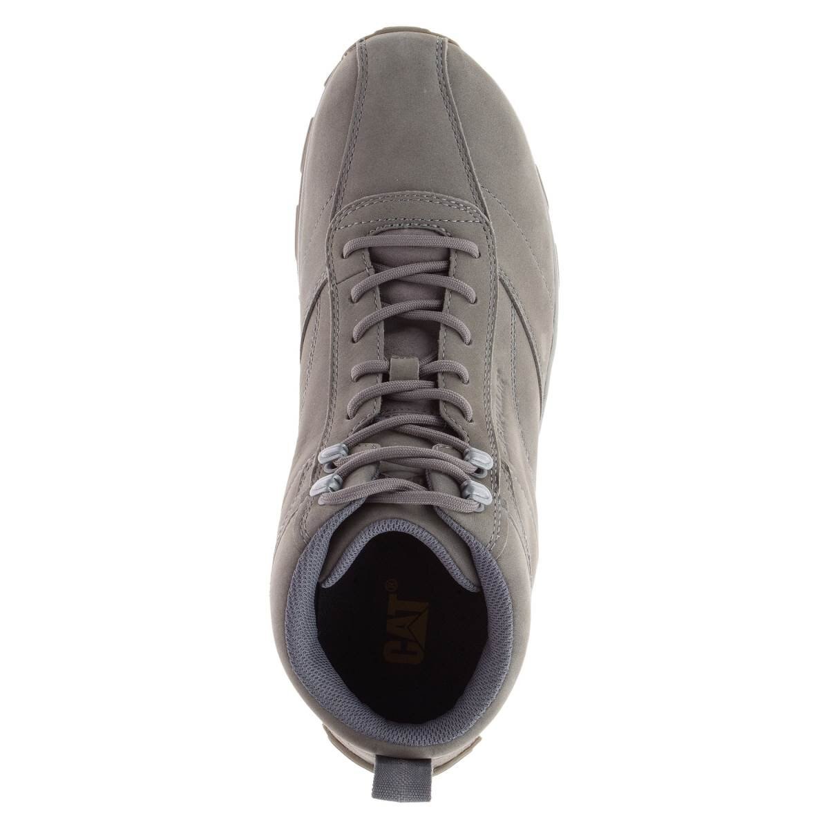 Bota de Piel Nobuck Gris P720942 G Caterpillar
