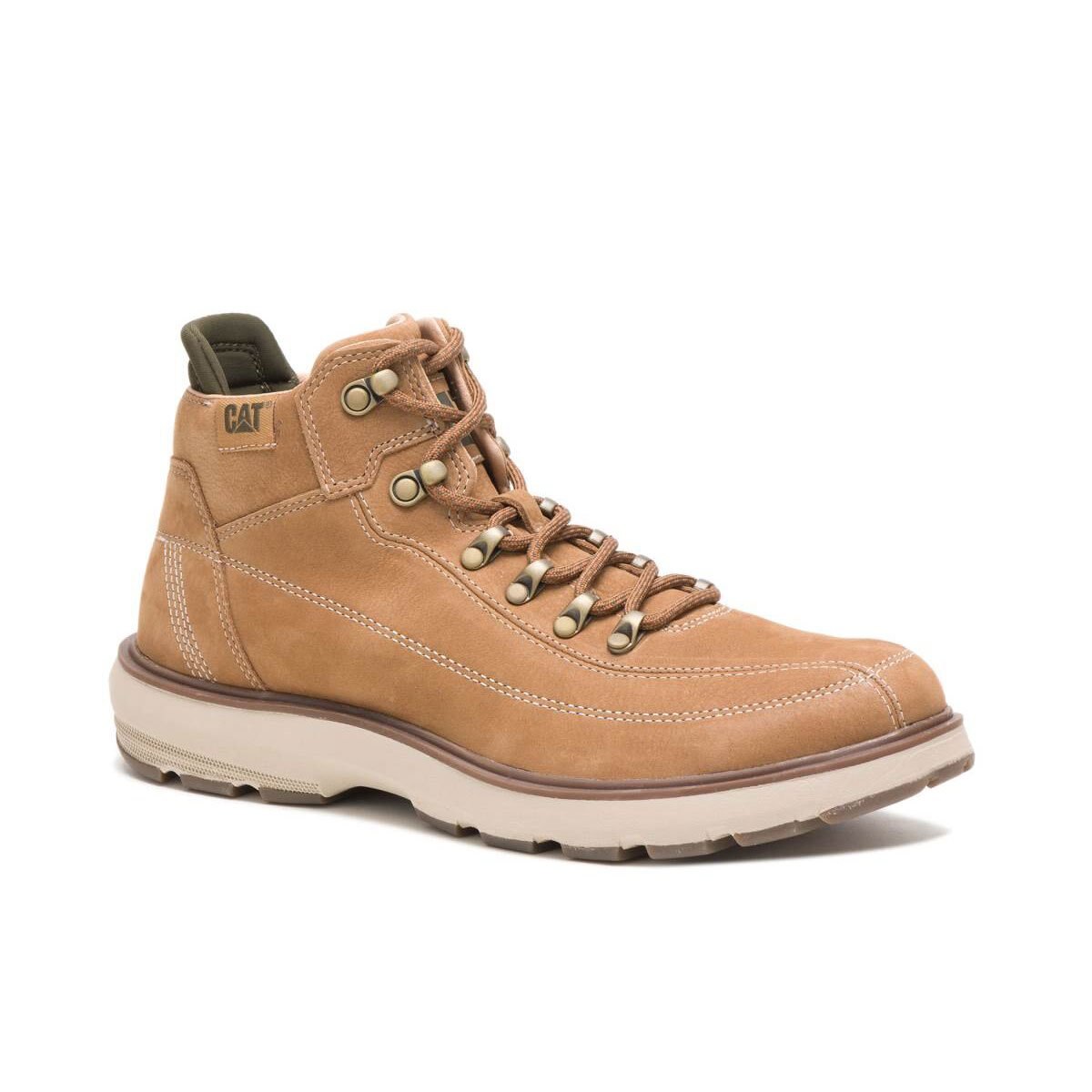 Bota de Piel Café Claro P723526 Caterpillar