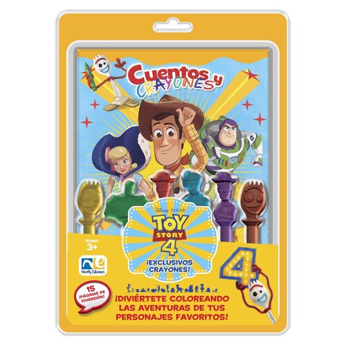Cuentos y Crayones Toy Story 4 Novelty Ediciones