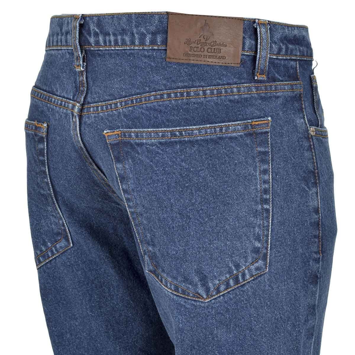 Jeans Azul Corte Rescto Polo Club