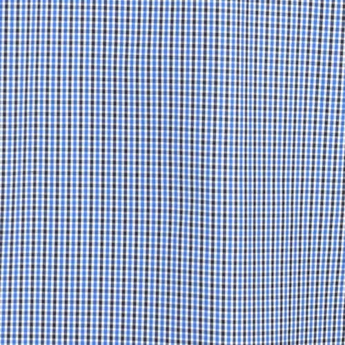 Camisa Manga Larga Azul Combinado Cavalatti para Caballero